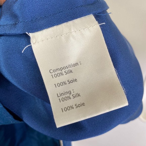 3.1 Philip Lim Silk Strapless Ruffle Cocktail Dress Bubble Hem Womens Size 8R - Picture 8 of 8